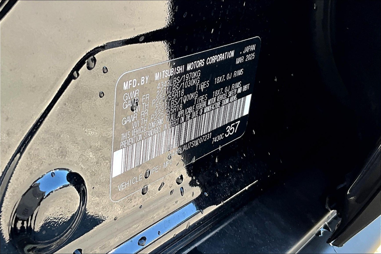 New 2025 Mitsubishi Outlander Sport 4D Sport Utility in Fort Wayne